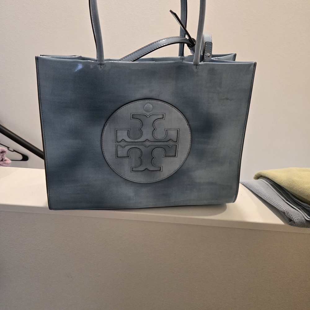 Tory Burch Gray Tote Bag